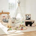 Miniatyrbild 5 av 6: Litet förvaringsmöbel för leksaker 3 SPROUTS Panda