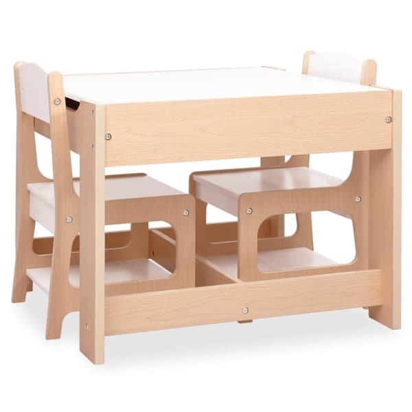 Børnebord med 2 stole MDF - Bord Og Stol - Borde Og Stole - Home & Living