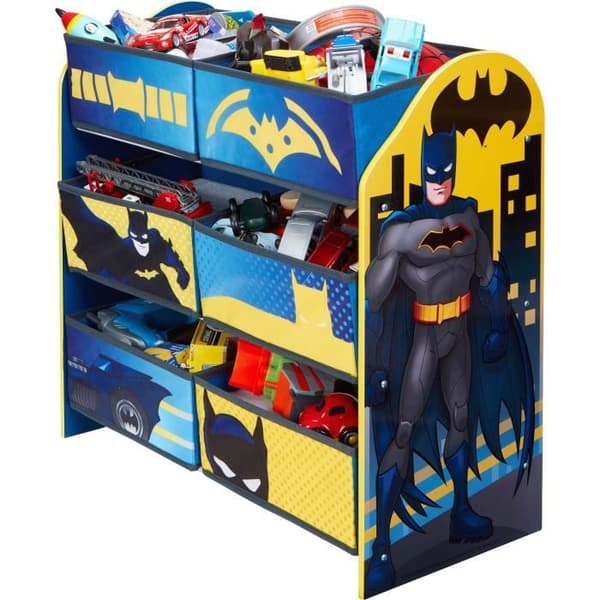 BATMAN Barnrumsförvaring med 6 kärl