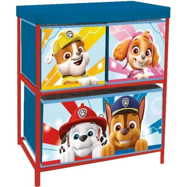 Paw Patrol - FÖRVARINGSMÖBLER 3 KORGAR