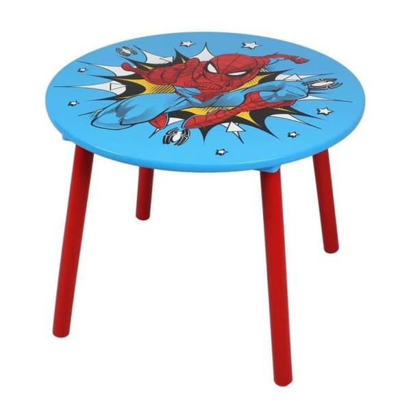 Spiderman Marvel bord och 2 stolar set för barn