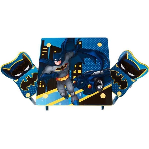 BATMAN Barnbord och 2 stolar set