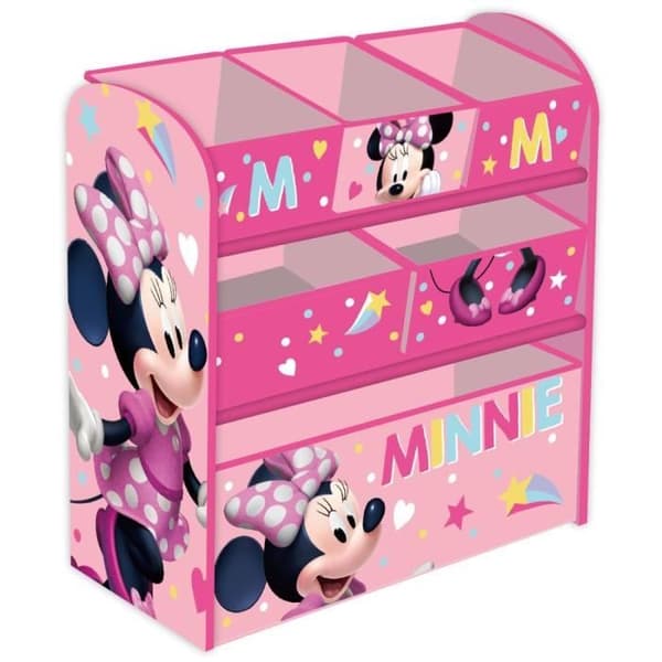 Minnie pocket bokhylla - Förvaringsenhet för barns sovrum