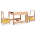Miniatyrbild 2 av 2: Barnbord med 2 stolar MDF