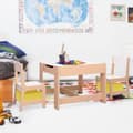 Miniatyrbild 1 av 2: Barnbord med 2 stolar MDF