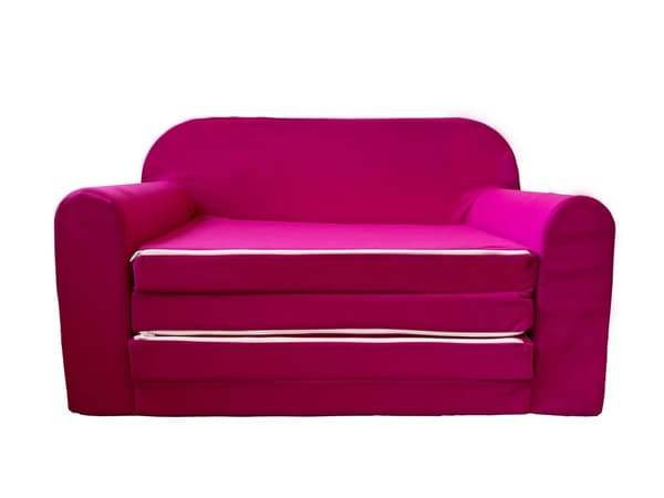 Stilfuld Lyserød Børnebænk - Moderne Sovesofa til Børneværelse - 170x100cm