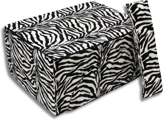 Zebra Design Hopfällbar Avkopplande Sofa - Kompakt, Stilfull & Bekväm