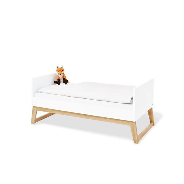 Rootz Nursery 'Bridge' Sæt - Babymøbler - Spædbørnssæt - Finish af høj kvalitet - Tremmeseng 150x76x94cm, Pusleenhed 120x77x101cm, Garderobe 156x52x18