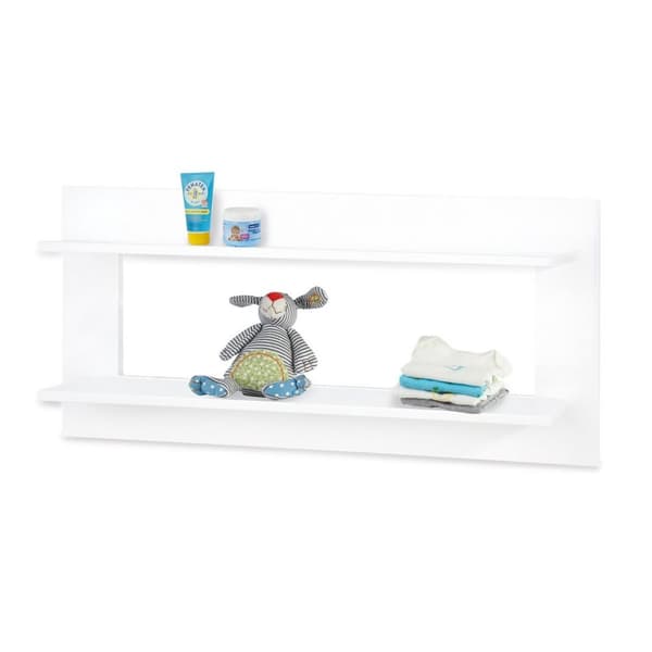 Rootz Nursery 'Bridge' Sæt - Babymøbler - Spædbørnssæt - Finish af høj kvalitet - Tremmeseng 150x76x94cm, Pusleenhed 120x77x101cm, Garderobe 156x52x18