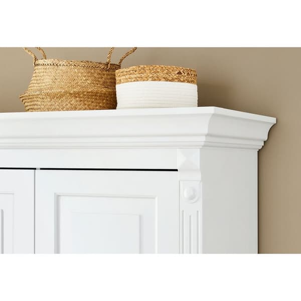Rootz Emilia 3-delt børneværelsessæt - Babymøbler - Børneværelsessuite - Omdannes til juniorseng - Tremmeseng: 151x81x88cm, Garderobe: 166x58x208cm