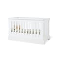 Miniatyrbillede 6 af 11: Rootz Emilia 3-delt børneværelsessæt - Babymøbler - Børneværelsessuite - Omdannes til juniorseng - Tremmeseng: 151x81x88cm, Garderobe: 166x58x208cm
