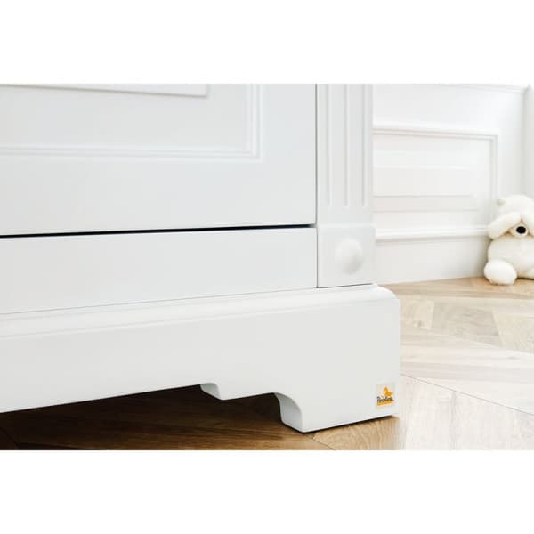 Rootz Emilia 2 -osainen asetettu pinnasänky - vauvansänky - lastentarhan huonekalut - vaihtovelkakirjalaji - pinnasänky: 151 cm x 81cm x 88 cm, yksikk