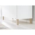 Miniatyrbild 3 av 11: Rootz Lumi Nursery Furniture Set - Baby Furniture - Spädbarns sovrum - Cabriolet barnsäng - 145 cm x 77 cm x 84 cm