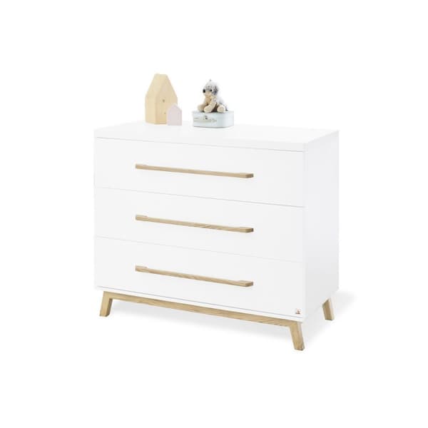 Rootz 2 -osainen sarja 'Riva' Cot Bed - Nursery Bed - Cabriolet Bed - Matt Finish - 149cm x 78cm x 88cm ja laaja vaihtuva yksikkö 115cm x 78cm x 105cm
