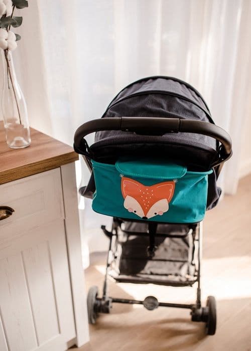Sassi Junior - Sac organisatör för barnvagn Chompy le lion