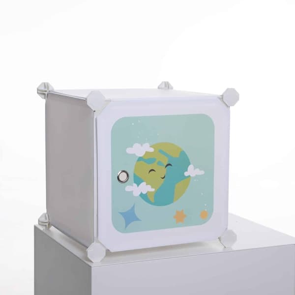 Regalsystem, LPC902W, 123x31x123 cm, Vit