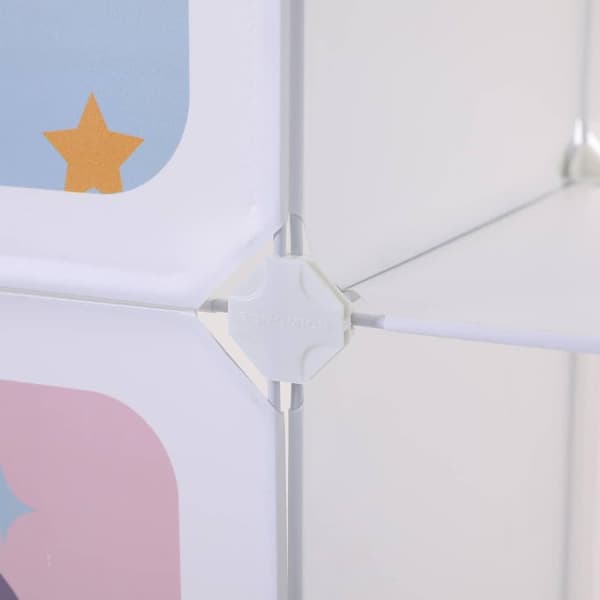 Regalsystem, LPC902W, 123x31x123 cm, Vit