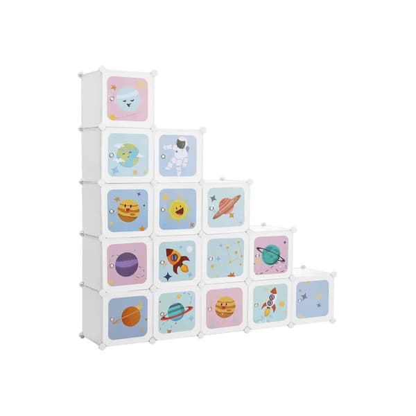 Regalsystem, LPC902W, 123x31x123 cm, Vit