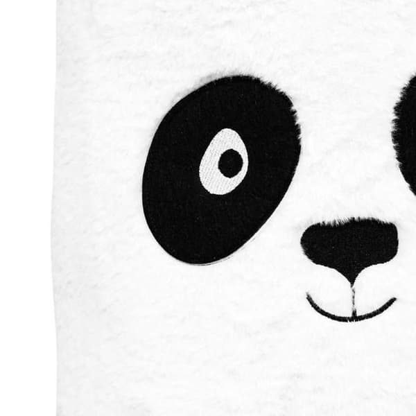 Pandaback "Andy" svart och vit D35x40cm - Atmosphera inredningsskapare - Vit