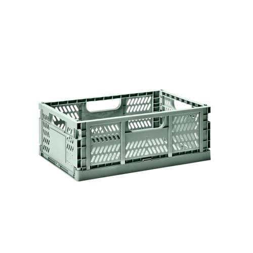 3 Sprouts - Modern Folding Crate Large Green