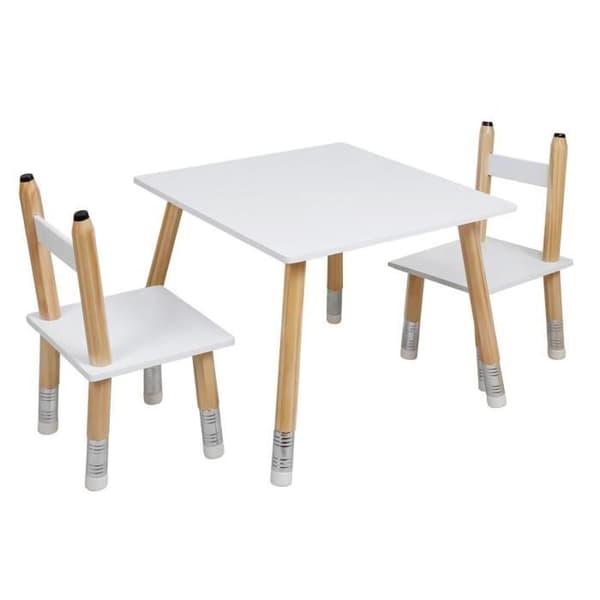 Barnrum Kille Bibliotek Bord Stolar Atmosphera