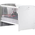 Miniatyrbild 4 av 5: Chambre bébé duo Nao: säng 120x60, skötbord - Babyprice - Vit