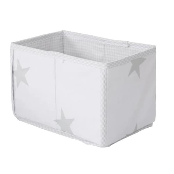 Förvaringsset för blöjor och våtservetter - ROBA - Little Stars - Grå - Blandat - 23x13x8cm - 20x12x13,5cm
