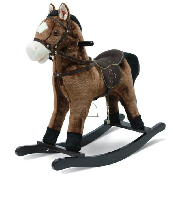 Babyfåtölj - chic Bayer babysoffa - 404 04 - 2000-Nein Cheval a Bascule, , Brun