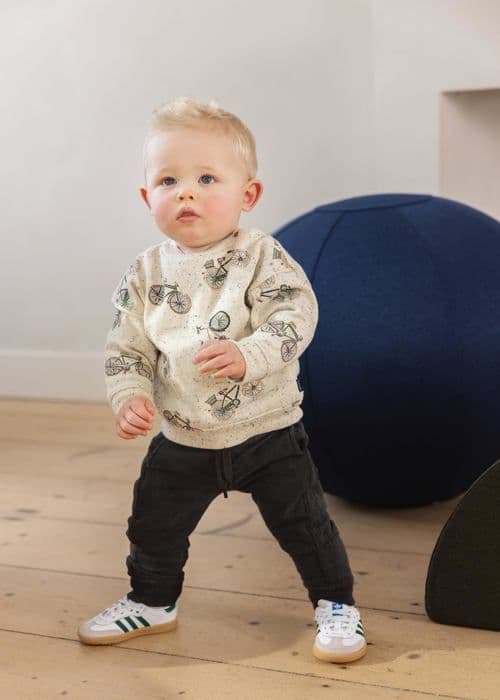 Noppies - 4470214 - Baby Boys Tröja Garidech Långärmad Allover Print, Pull-Over Bébé kille