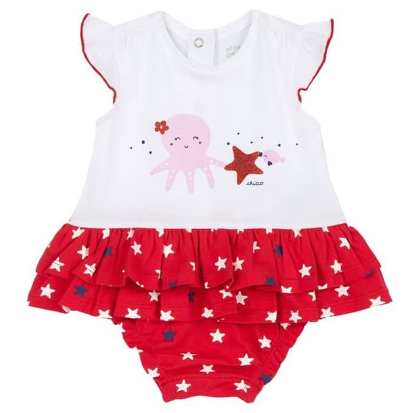 Bebisäng - babysäng Chicco - LIU-QI-888666 - Kortärmad pyjamas, nyfödd, tofflor för spädbarn och småbarn.