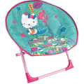 Miniatyrbild 2 av 2: Hopfällbar månstol för barn - FUN HOUSE - HELLO KITTY - Mått H.47 x B.54 x D.45 cm - Invändigt