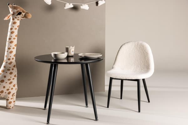 FURNLUX LASTENHUONEEN PÖYTÄ PLAZA MUSTA 60CM