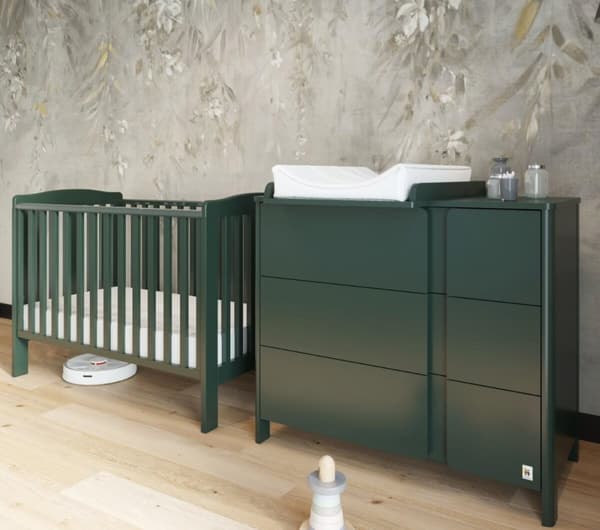 FURNLUX PUSLEBORD KLASSISK GRØN 105 CM