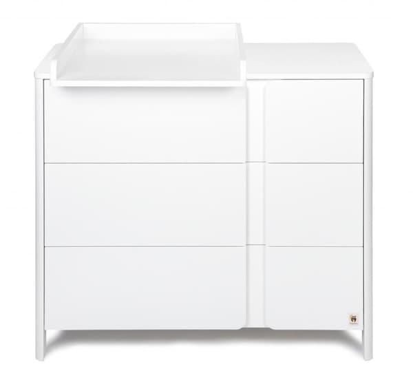 FURNLUX PUSLEBORD KLASSISK HVID 105 CM