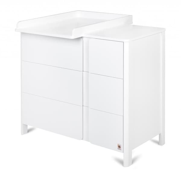 FURNLUX PUSLEBORD KLASSISK HVID 105 CM