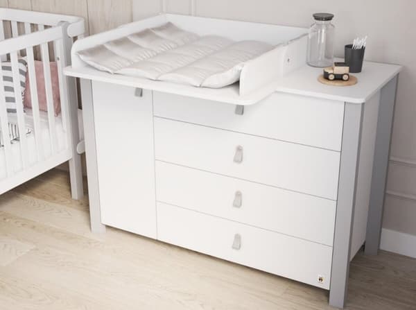 FURNLUX PUSLEBORD ETUDE GRÅ 50CM