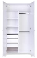 Pikkukuva 3 / 4: FURNLUX LASTEN VAATEKAAPPI ETUDE HARMAA 96CM