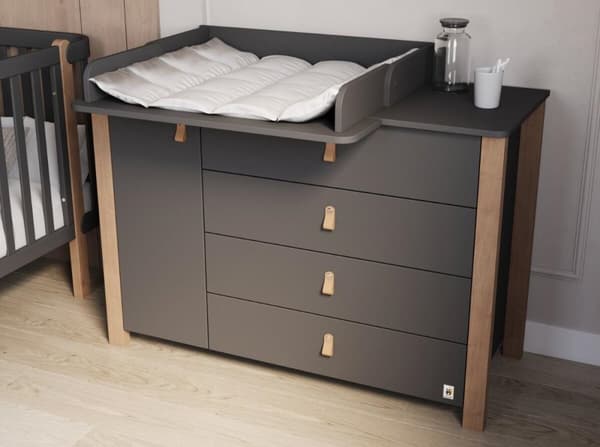 FURNLUX VAIHTOPÖYTÄ ETUDE MUSTA 50CM
