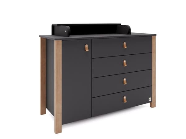 FURNLUX VAIHTOPÖYTÄ ETUDE MUSTA 50CM