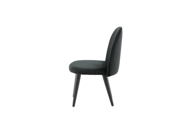 FURNLUX BØRNEVÆRELSESSTOL FLØJL SORT 40CM