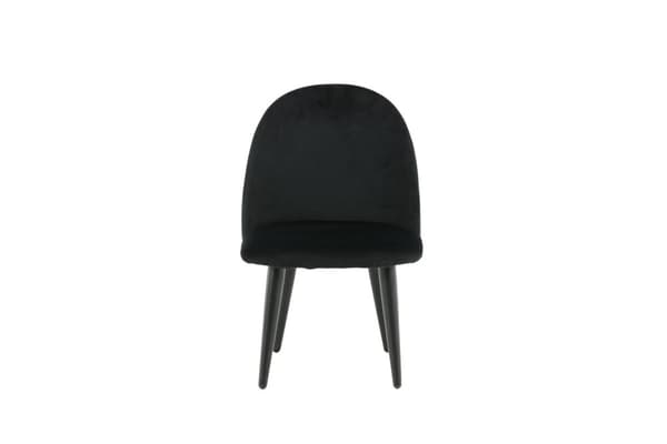 FURNLUX BØRNEVÆRELSESSTOL FLØJL SORT 40CM