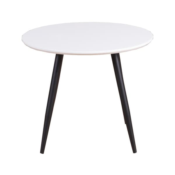 FURNLUX BØRNEVÆRELSESBORD PLAZA HVID & SORT 60CM