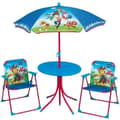 Miniatyrbild 1 av 2: Fun House Paw Patrol trädgårdsmöbler som består av ett bord, 2 hopfällbara stolar och en parasoll för barn