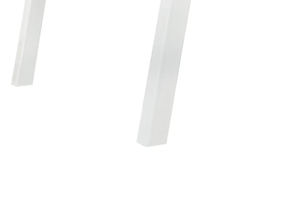 Kontorbord Lyst Træ og Hvid 120 x 48 cm 2 Skuffer Skandinavisk Stil