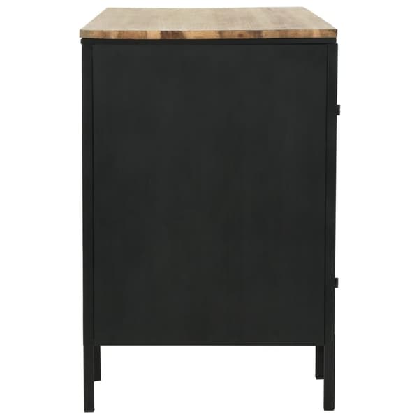 vidaXL Skrivbord massivt furuträ och stål 120x50x76 cm