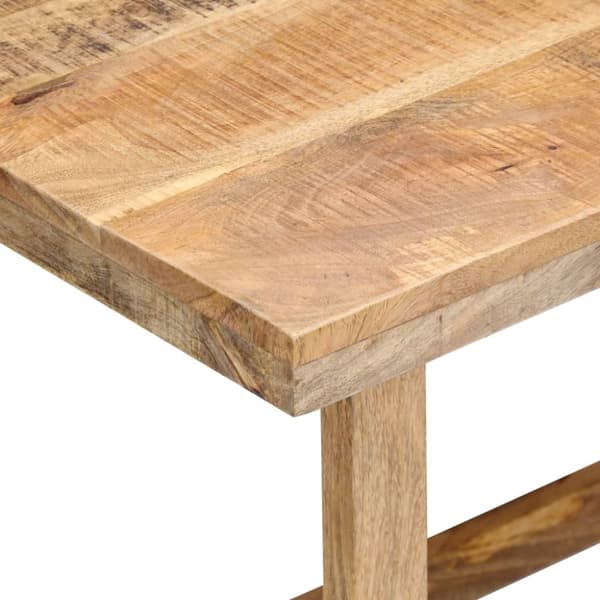 vidaXL Skrivbord 180x120x76 cm massivt mangoträ