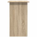 Miniatyrbillede 6 af 11: vidaXL skrivebord 80x45x74 cm konstrueret træ sonoma-eg