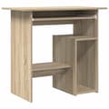 Miniatyrbillede 1 af 11: vidaXL skrivebord 80x45x74 cm konstrueret træ sonoma-eg