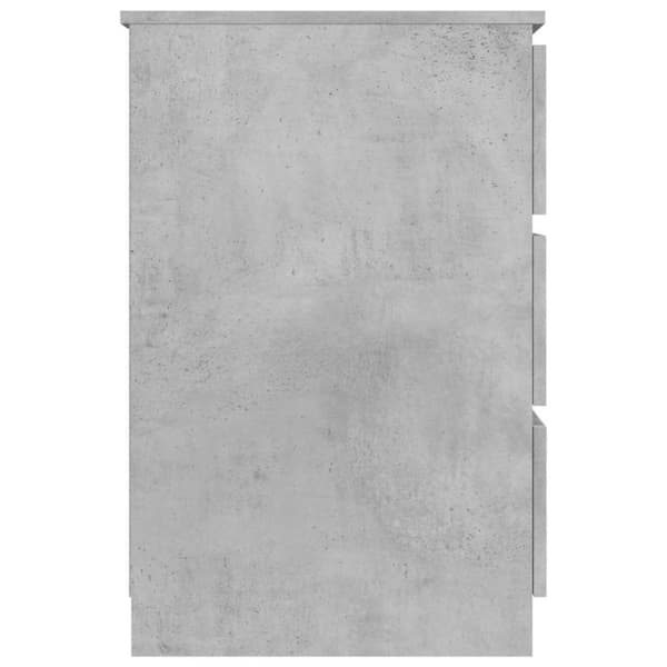 vidaXL skrivebord 140x50x77 cm konstrueret træ betongrå
