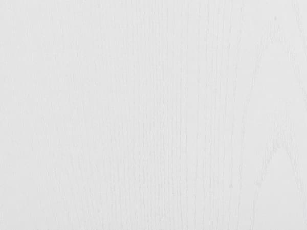 Työpöytä valkoinen/vaalea puu 112 x 76 x 50 cm kaappi laatikko minimalistinen tyyli